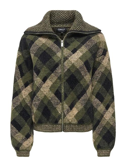 ONLY | Onlmaroon Ls Zip Collar Cardigan Knt | M