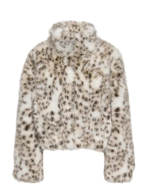 ONLY | Onljanis Life Faux Fur Leo Jacket Cc Otw | L