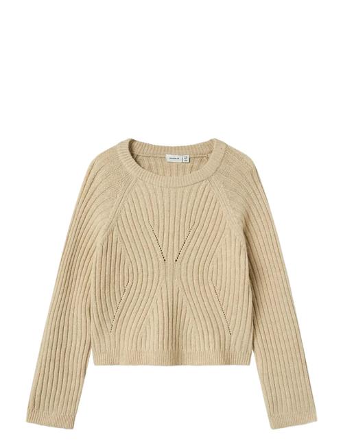 name it | Nkfrikine Ls Short Knit Pullover Pb | 158-164
