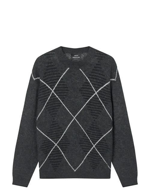 Mads Nørgaard | Comfy Wool Adam Argyle Knit | XL