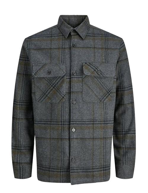Jack & Jones | Jprrayle Melange Check L/S Overshirt Sn | L