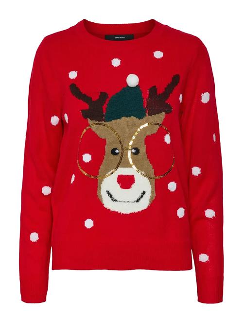 Vero Moda | Vmtinsel Ls O-Neck Blouse Xmas Rep2 | L