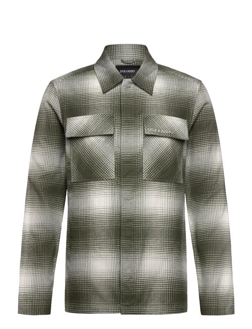 Lyle & Scott | Ombre Check Overshirt | L