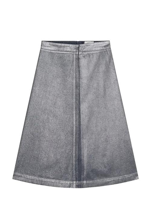 Mads Nørgaard | Metallic Denim Stellar Skirt | 42