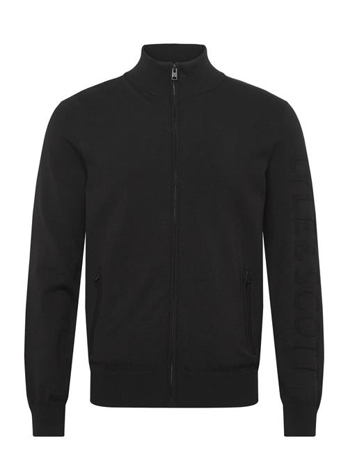 Lyle & Scott | Mesh Logo Knitted Track Jacket | S