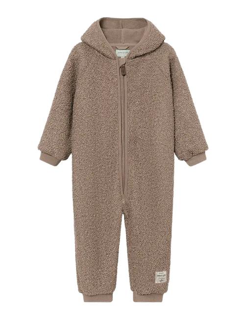 MINI A TURE | Matadel Teddyfleece Jumpsuit. Grs | 74