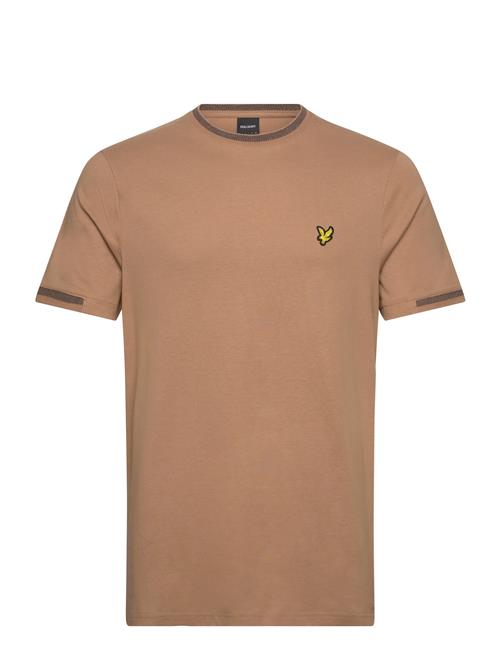 Lyle & Scott | Birdseye Half Tipped T-Shirt | L