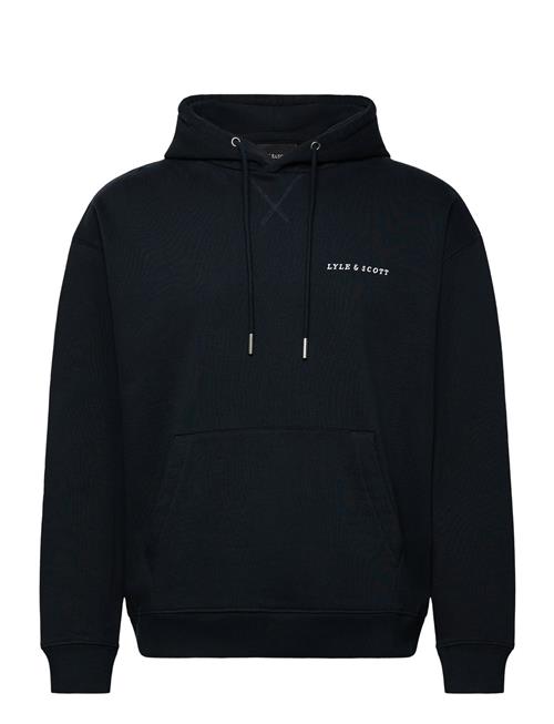 Lyle & Scott | Script Brushback Pullover Hoodie | XL