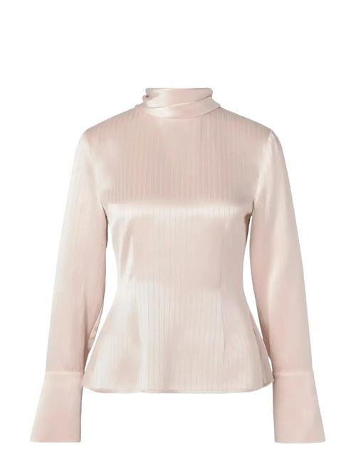 Malina | Celene Tie Detailed Satin Blouse | 40