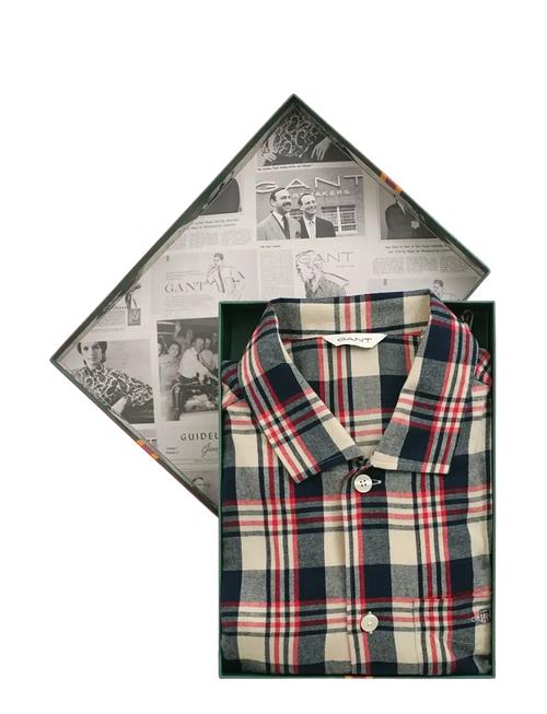 GANT | Flannel Check Pajama Set Gift Box | S