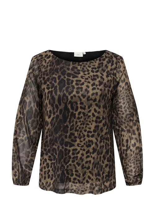 ONLY Carmakoma | Carforest Life L/S Boatneck Top Jrs | 50-52