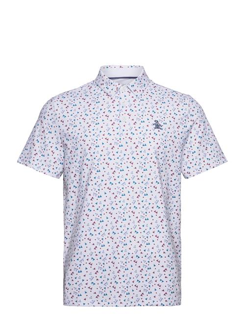Original Penguin Golf | 19Th Hole Sake-Tini Novelty Print Polo | XXL