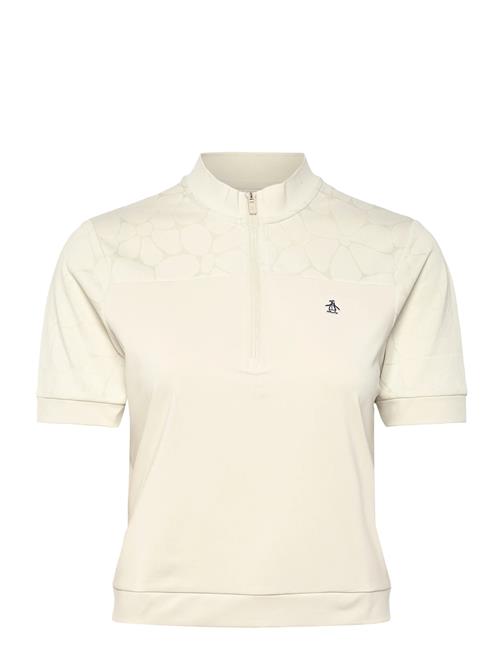 Original Penguin Golf | Laser Cut Floral Top | M