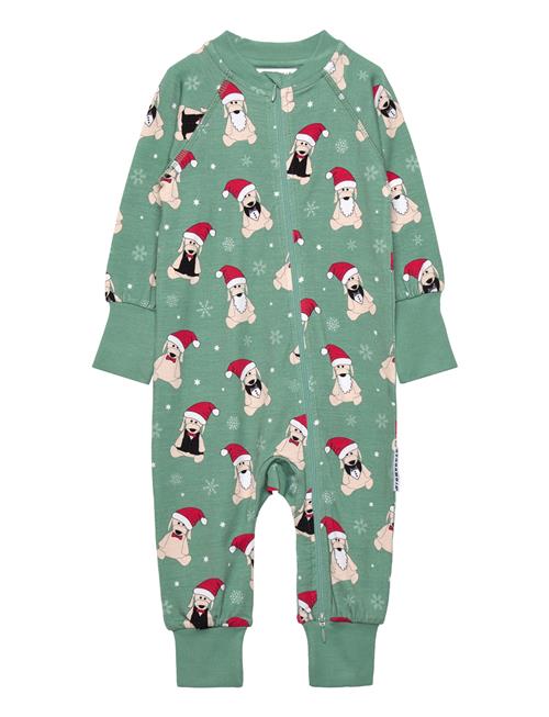 Geggamoja | Bamboo Two Way Zip Pyjamas | 98/104