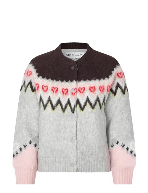 STINE GOYA | 2422 Brushed Jacquard, Raglan Bombe | S