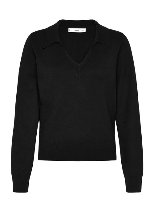 Mango | Fine-Knit V-Neck Sweater | M