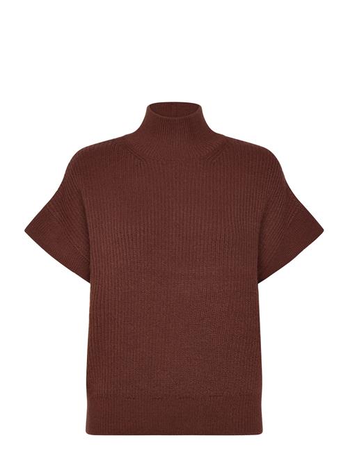 Mango | Perkins-Neck Short-Sleeved Sweater | M