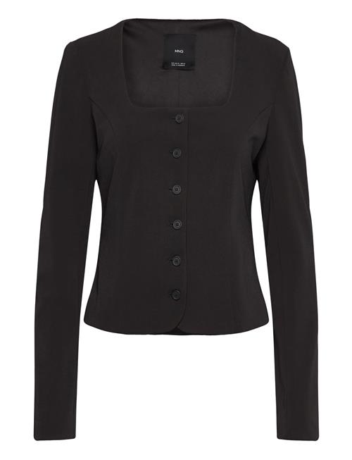 Mango | Tailored Cropped Suit Jacket | S