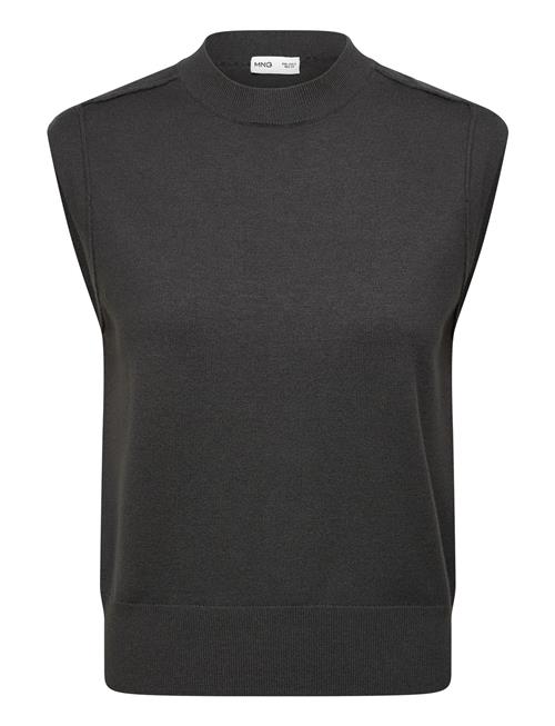 Mango | Knitted Waistcoat With Seam Detail | M