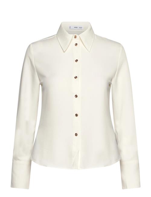 Mango | Shirt With Jewel Buttons | S