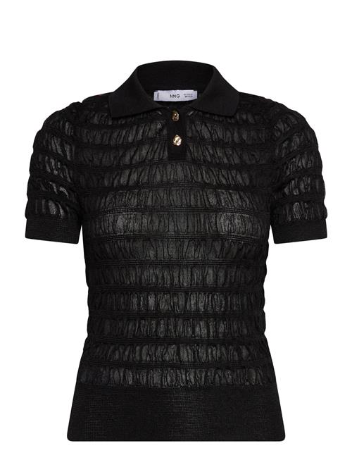 Mango | Polo-Neck Textured Sweater | XS