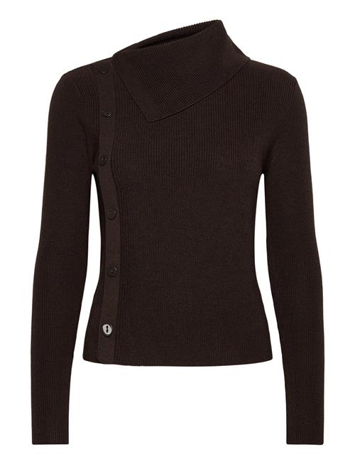 Mango | Sweater With Asymmetrical Neck And Buttons | XS