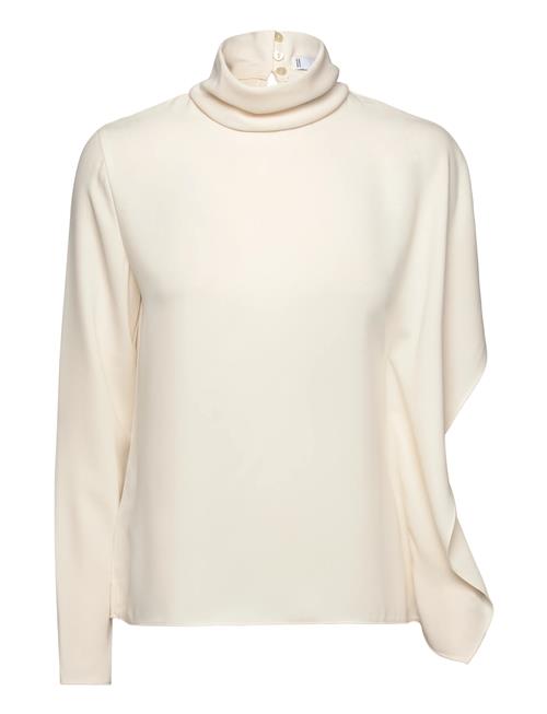 Mango | High-Neck Blouse With Asymmetrical Sleeves | L