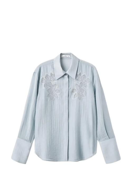 Mango | Embroidered Lyocell Blouse | S