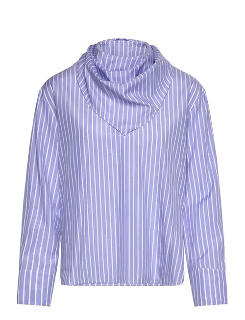 Mango | Striped Blouse With Handkerchief | XS