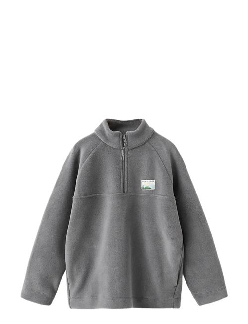 Mango | Polar Fleece Sweatshirt With A Perkins Neck | 9-10
