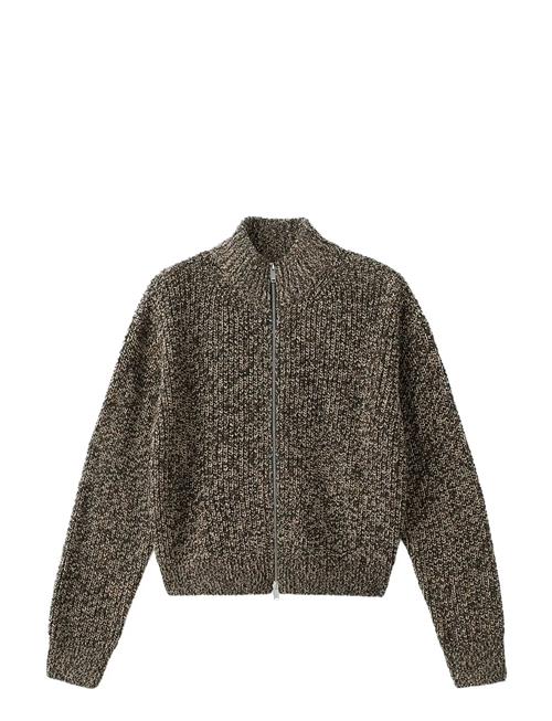 Mango | Speckled Zip-Up Cardigan | XS