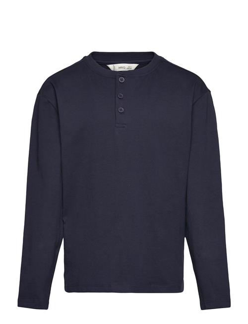 Mango | Buttoned Cotton T-Shirt | 9-10