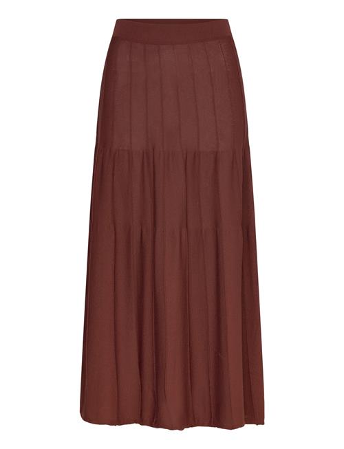 Mango | Knitted Long Skirt With Seam Detail | L