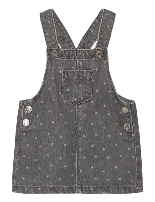 Mango | Denim Pinafore With Stars | 4-5