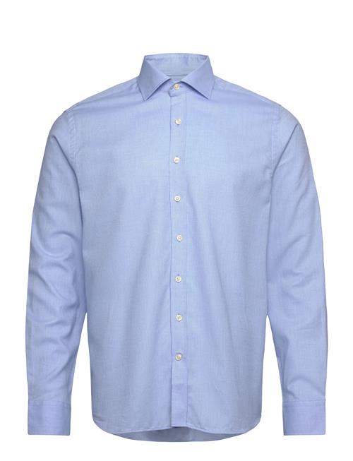 Oscar Jacobson | Reg Fit Cut Away Brushed Flannel | 39