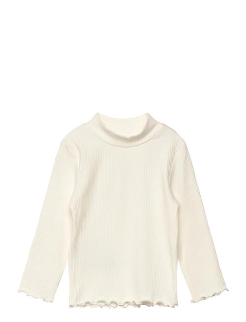 Mango | Ribbed High Neck T-Shirt | 3-4