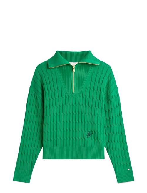 Tommy Hilfiger | Co Cable Mid Gg 1/2 Zip Ls Swt | XL