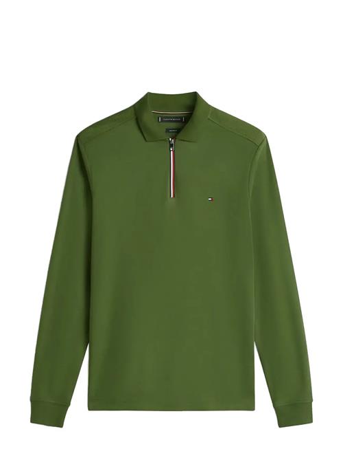 Tommy Hilfiger | Ls Liquid Rwb Zip Reg Polo | M