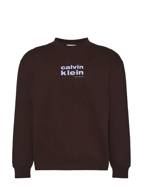 Calvin Klein | Ls 350Fleece Retro Graphic Crewn | L
