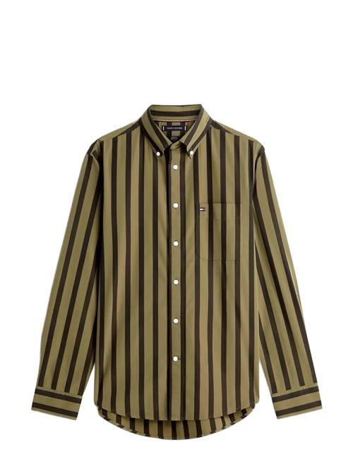 Tommy Hilfiger | Flex Poplin Bold Stripe Shirt | XL