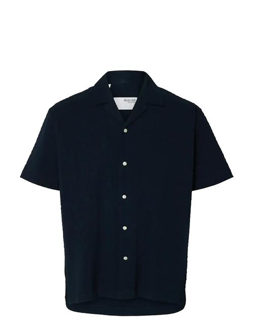 Selected | Slhrelaxed-Ace Seersucker Ss Shirt | M