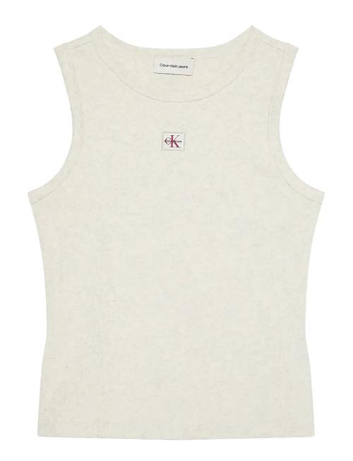 Calvin Klein Jeans | Woven Label 2X2 Baby Rib Tank | S