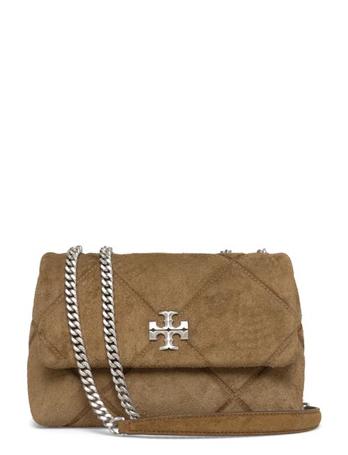 Tory Burch | Kira Diamond Quilt Suede Small Convertible Shoulder Bag | ONE SIZE
