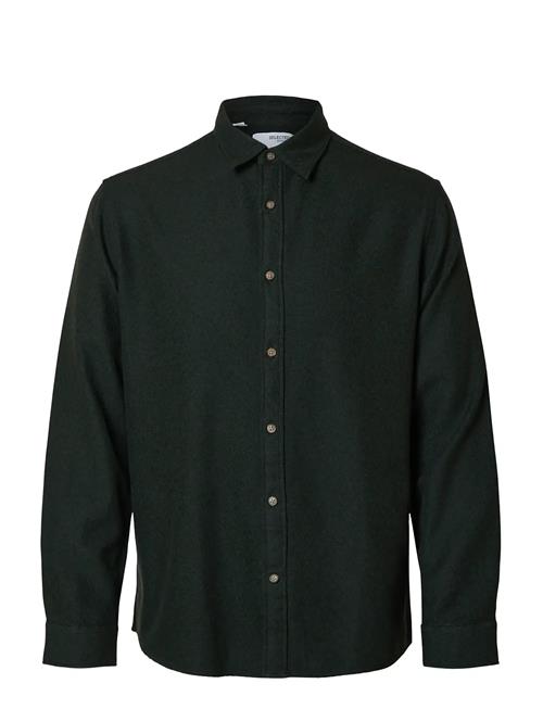 Selected | Slmregclaus Noah Brush Twist Sht Ls Noos | XL