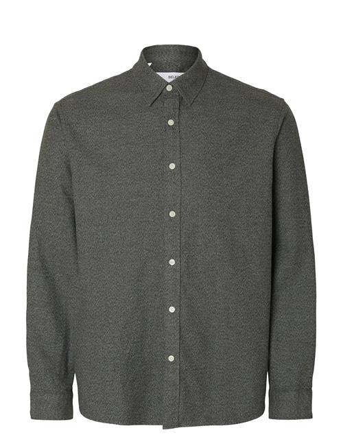 Selected | Slmregclaus Noah Brush Twist Sht Ls Noos | XXL