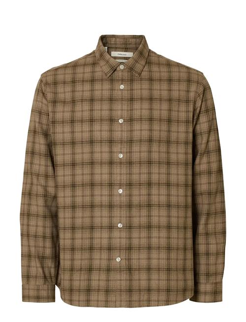 Selected | Slmregclaus Noah Brush Twist Sht Ls Noos | L