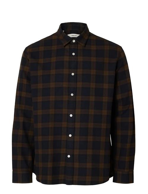 Selected | Slmregclaus Noah Brush Twist Sht Ls Noos | XL