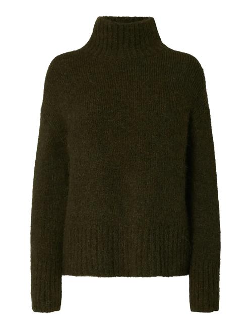 Selected | Slwgabriella Ls Knit High Neck Noos | L