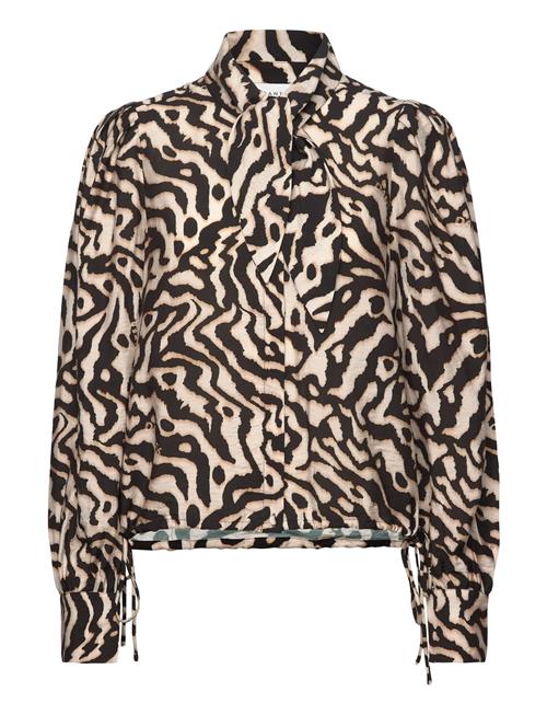 Dante6 | Dante6-Cheska Printed  Pussy Bow Blouse | 34