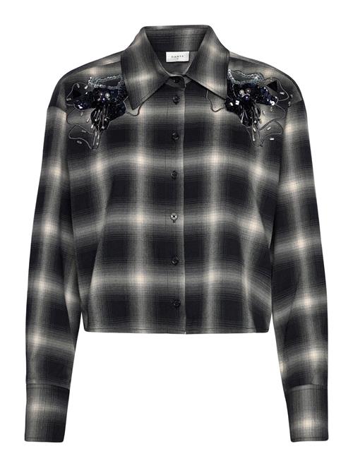 Dante6 | Dante6-Eason Check Embellished Shirt | 36
